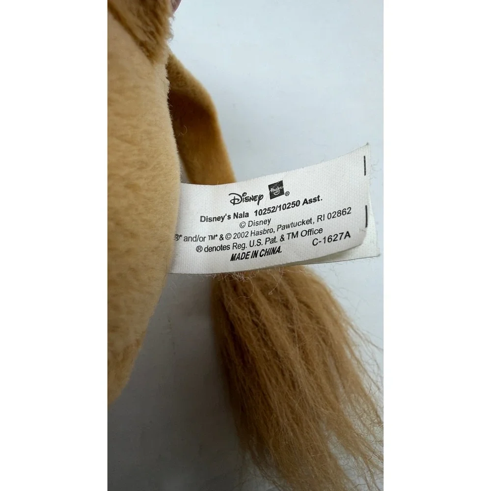 Disney Nala Plush The Lion King Hasbro 2002 Seated Lioness Toy 10252/10250 Asst.
